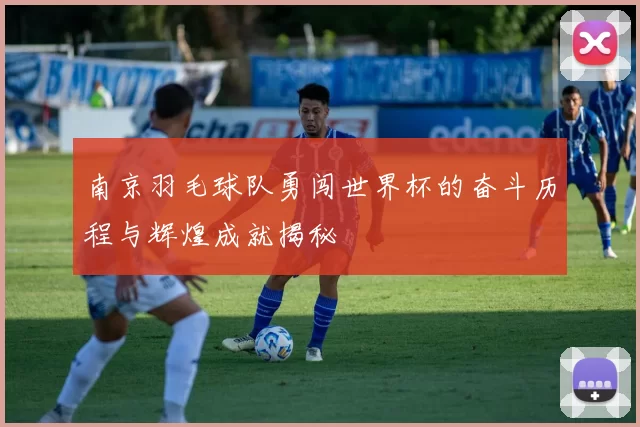 南京羽毛球队勇闯世界杯的奋斗历程与辉煌成就揭秘